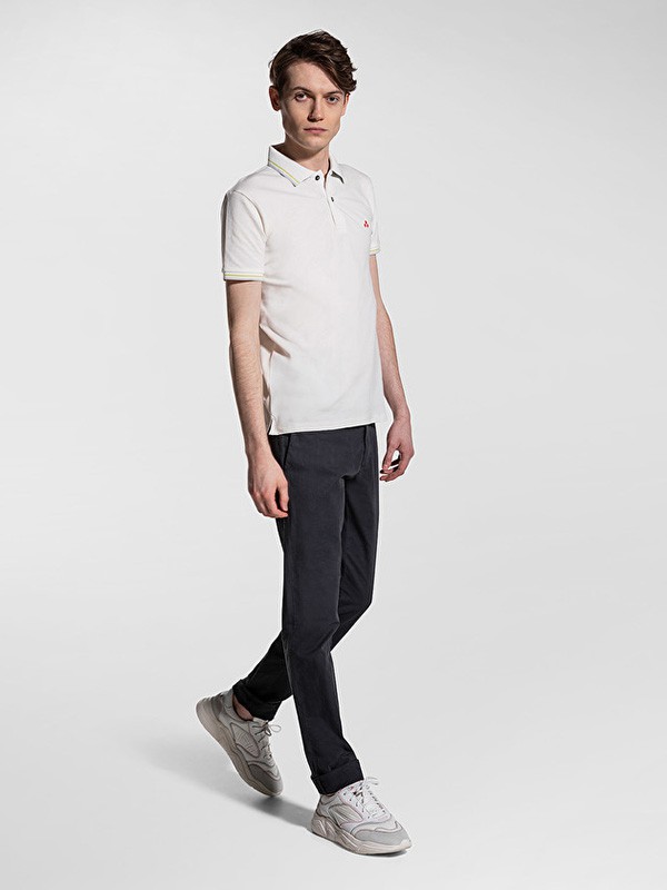 PEUTEREY休闲装2022秋冬季白色T恤