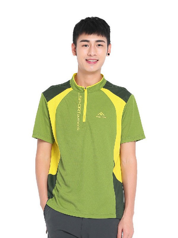 极地火运动装2022秋冬季绿色polo衫