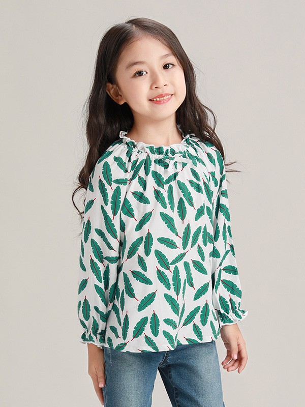 布布发现童装2022秋冬季白色衬衫