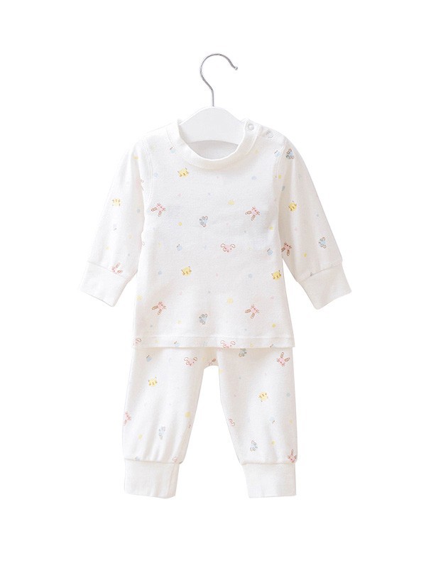 棉花堂童装2023春夏季白色T恤