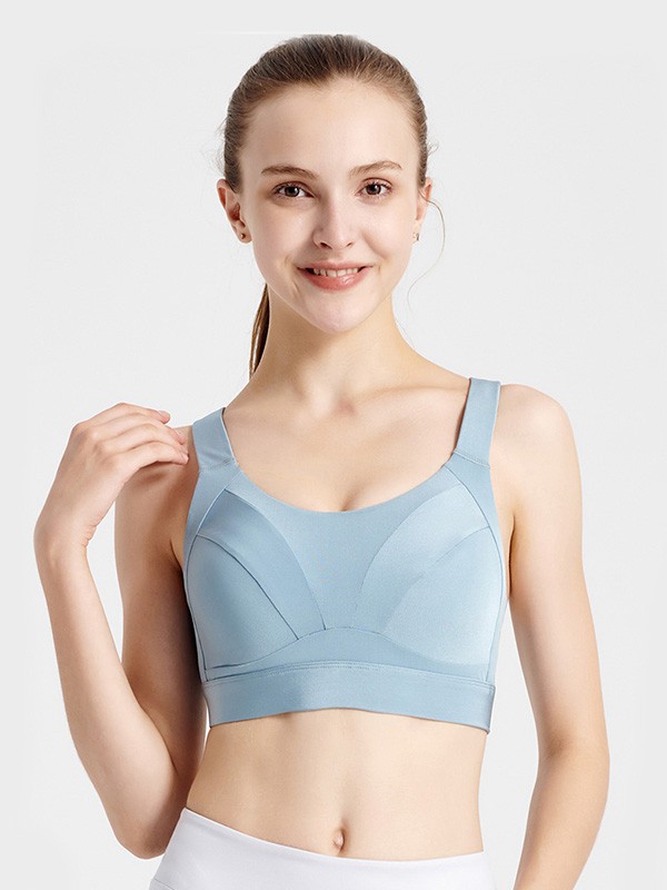 豌豆客2022秋冬季蓝色运动型内衣