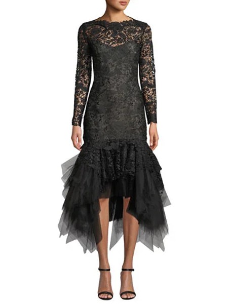 TOMLOU女装2023春夏季黑色连体衣