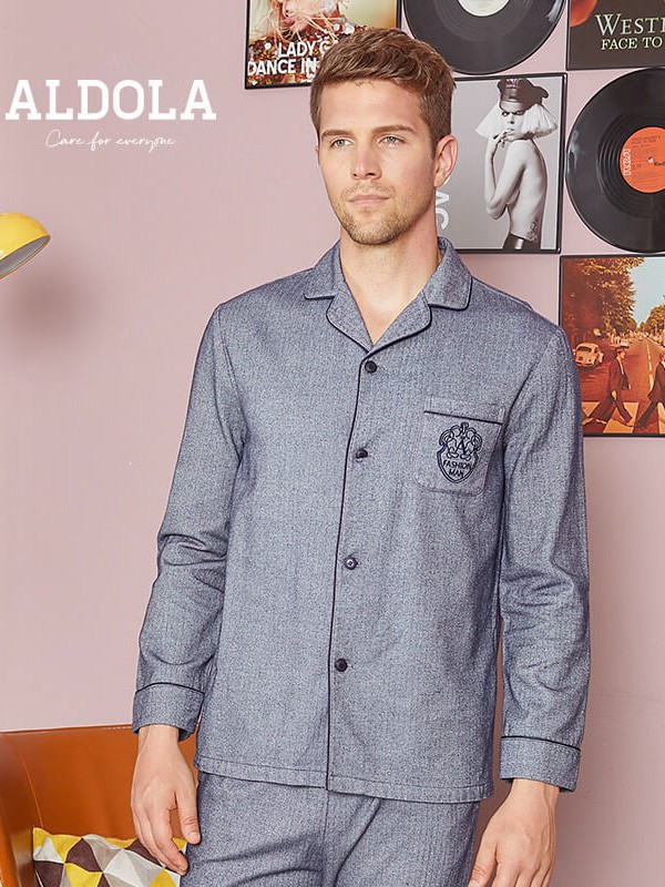 雅黛俪2022秋冬季灰色家居服