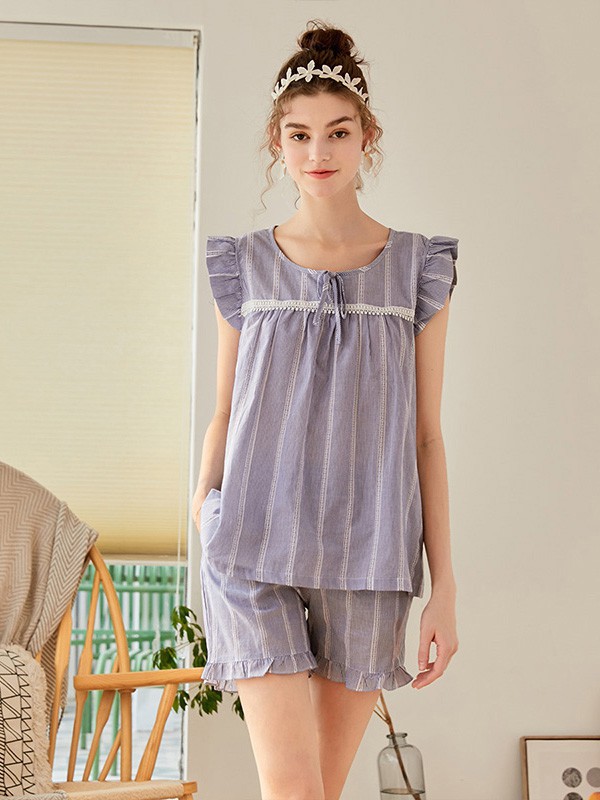 玛伦萨休闲装2022秋冬季灰色家居服