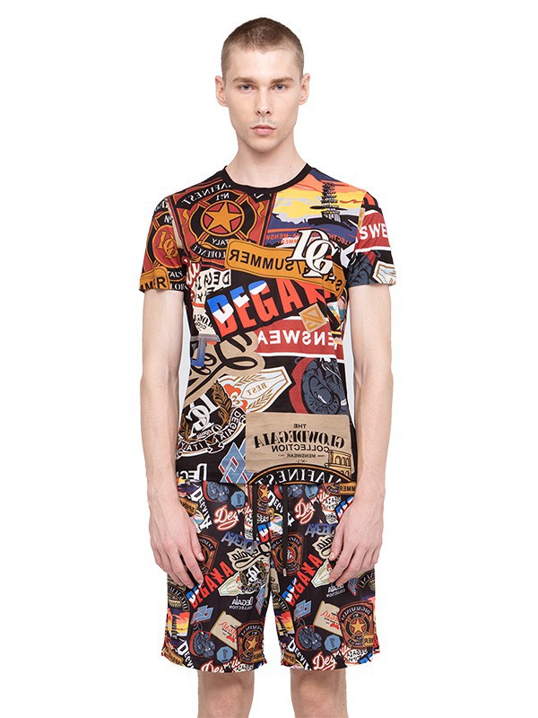 迪嘉雅休闲装2023春夏季黄色T恤