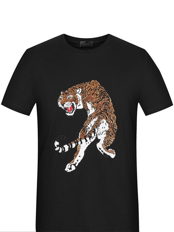 奥拉玛2023春夏季黑色T恤