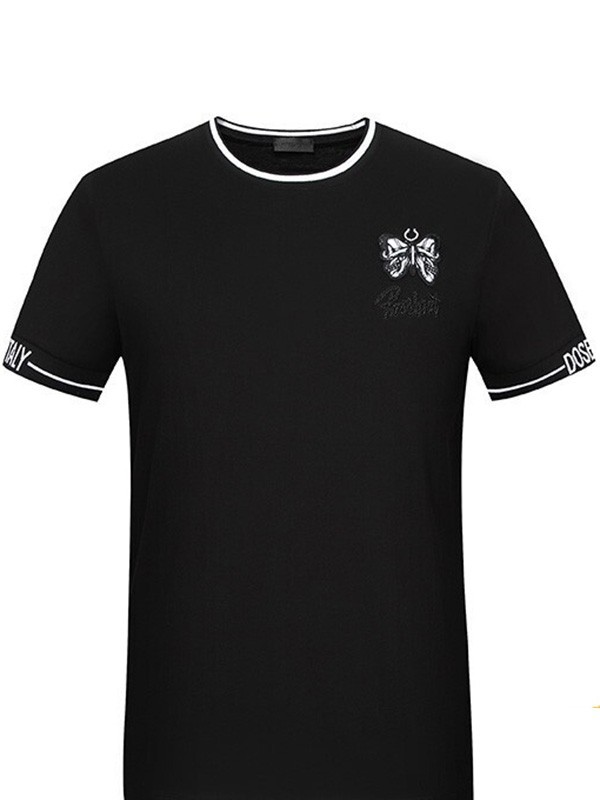 奥拉玛2023春夏季黑色T恤