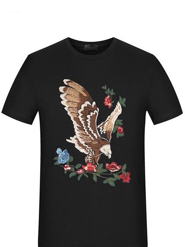 奥拉玛2023春夏季黑色T恤