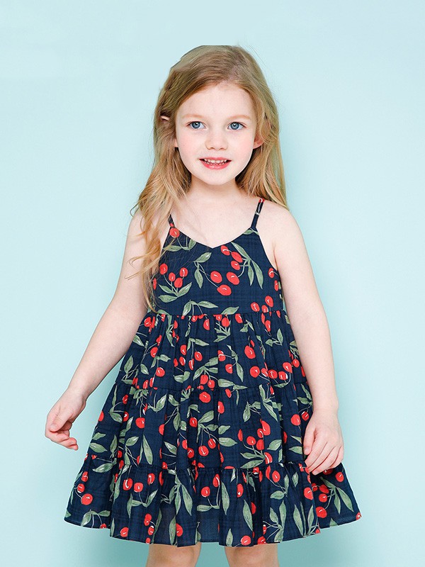 吉哩熊童装2023春夏季藏蓝色大衣