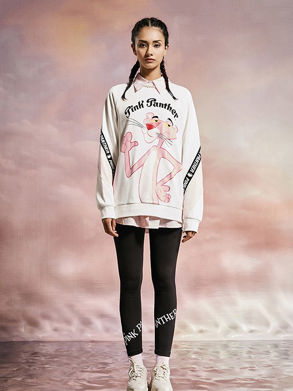 FUN休闲装2022秋冬季白色T恤