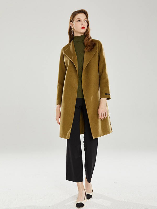 Gerolamo女装2022秋冬季绿色打底衫