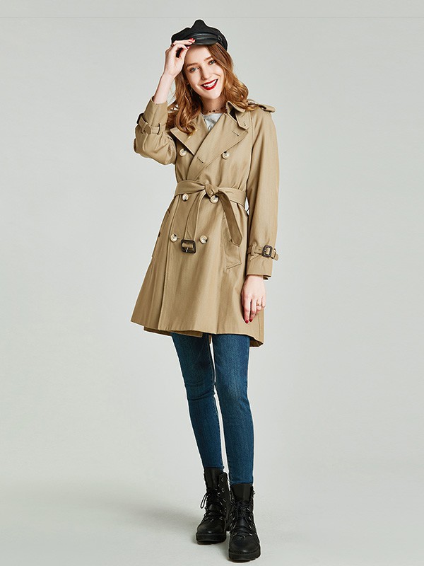 HAVVA女装2022秋冬季藏蓝色长裤