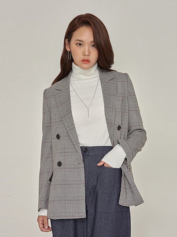 MIXXO休闲装2022秋冬季灰色西装