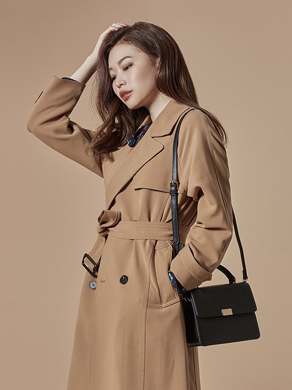 MIXXO休闲装2022秋冬季卡其色大衣