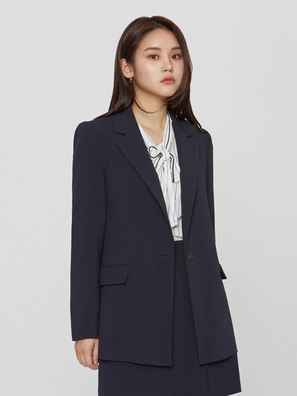 MIXXO休闲装2023春夏季黑色西装