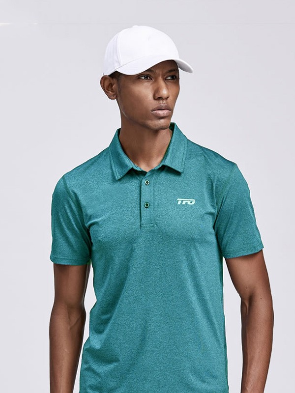 TFO运动装2023春夏季绿色polo衫
