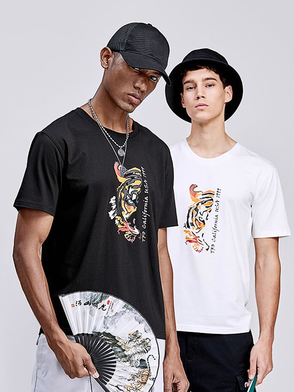 TFO运动装2023春夏季黑色T恤