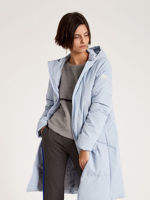 Tourterelle2022秋冬季蓝色棉服