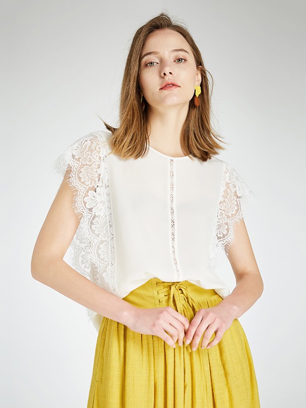 慕曼女装2023春夏季白色背心