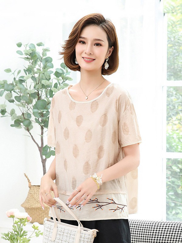 帕丝特女装2023春夏季灰色T恤