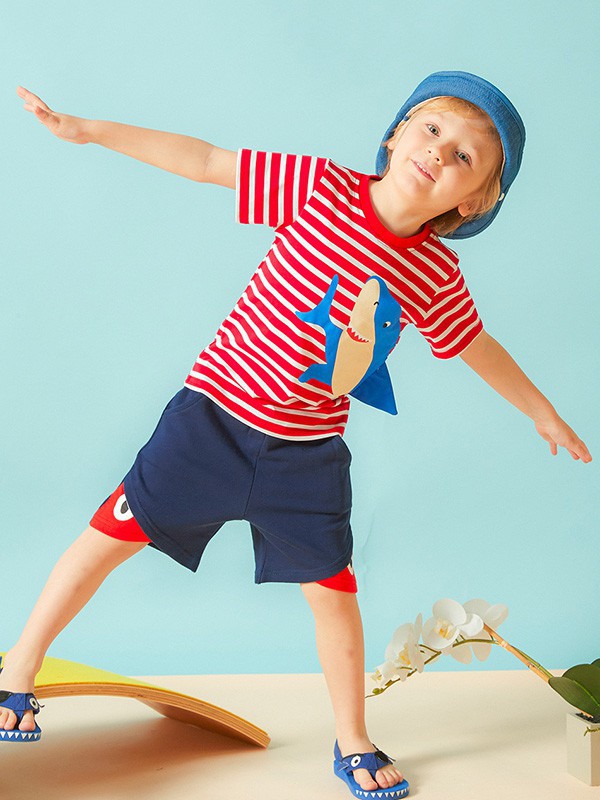 皮皮牛2023春夏季黑色短裤