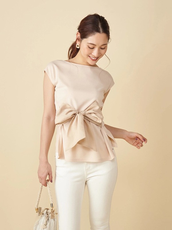 ROYALPARTY女装2023春夏季白色长裤