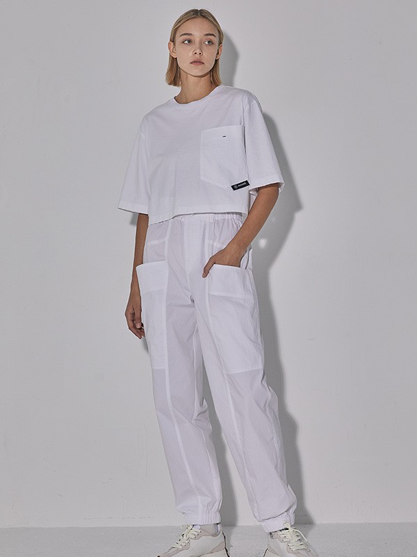 百家好女装2022春夏季白色印花T恤