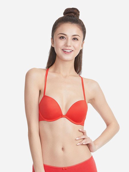 6ixty8ight内衣2022春夏季橙色性感内衣