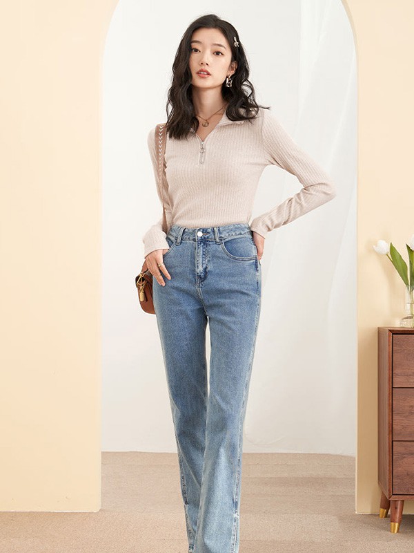 拉夏贝尔女装2022春夏季白色纯色上衣