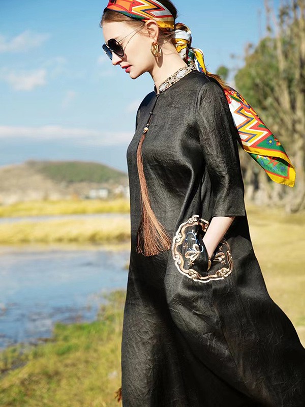 久玖奥莱2022春夏季黑色印花外套