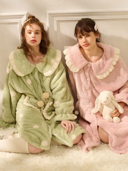 歌瑞尔2021秋冬季绿色家居服