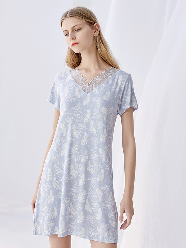 乎兮内衣2022春夏季白色家居服