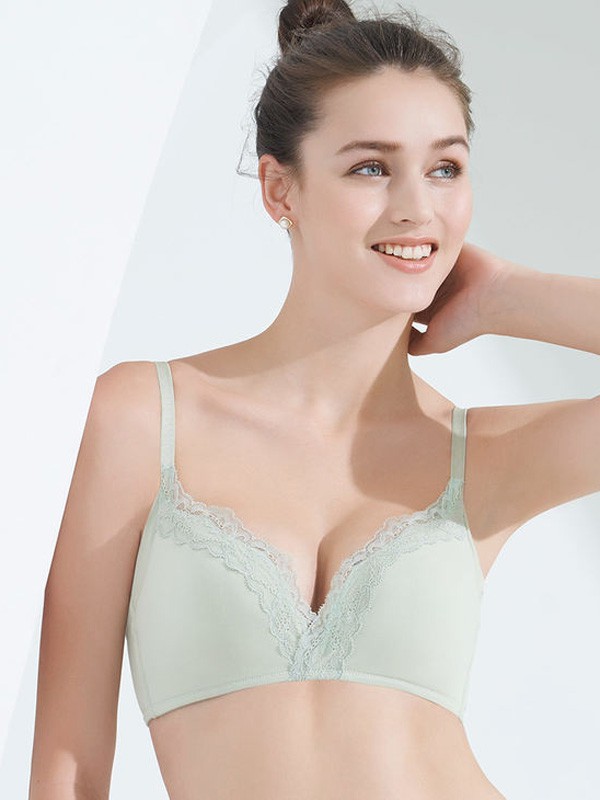 慕澜内衣2022春夏季绿色时尚内衣