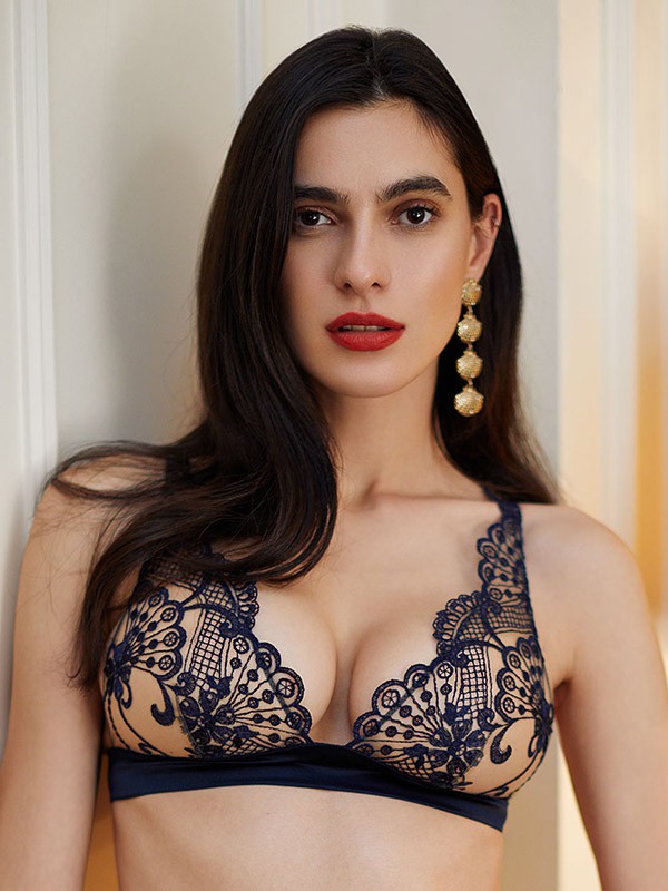 BECHIC内衣2022春夏季黑色性感内衣