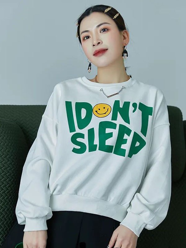 红提女装2022春夏季白色字母T恤