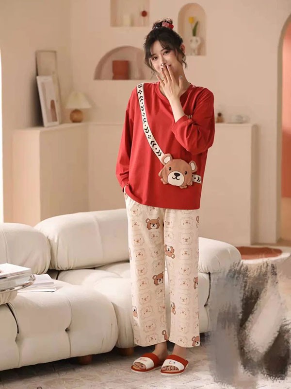 新乙坊内衣2022春夏季红色时尚内衣