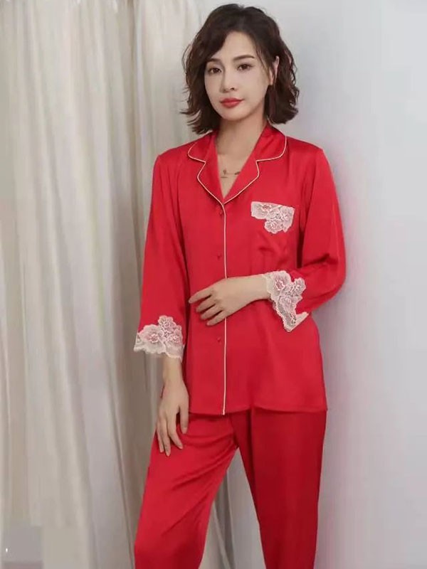 新乙坊内衣2022春夏季红色时尚内衣