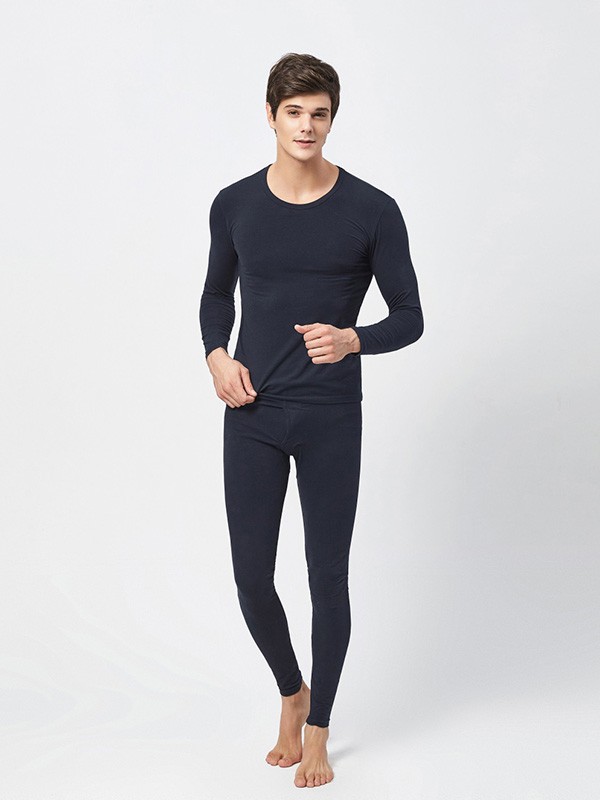 娅茜内衣2022春夏季黑色保暖内衣