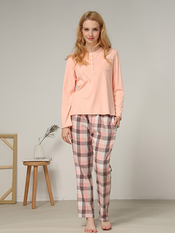 新世家族2022春夏季橙色家居服