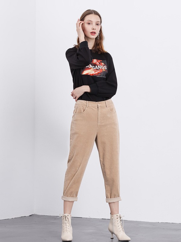 拍普儿2022春夏季黑色印花T恤