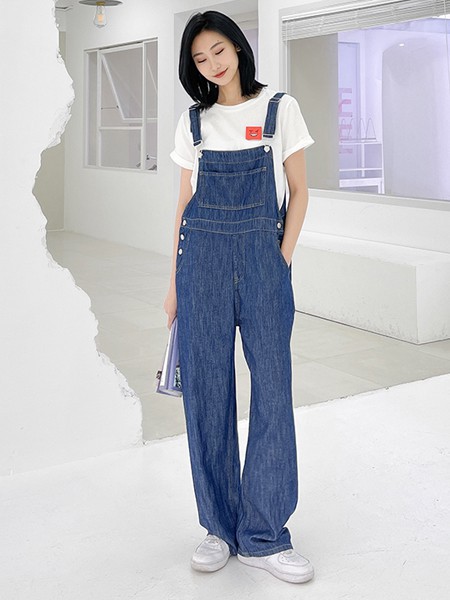 速品女装2022春夏季白色印花T恤