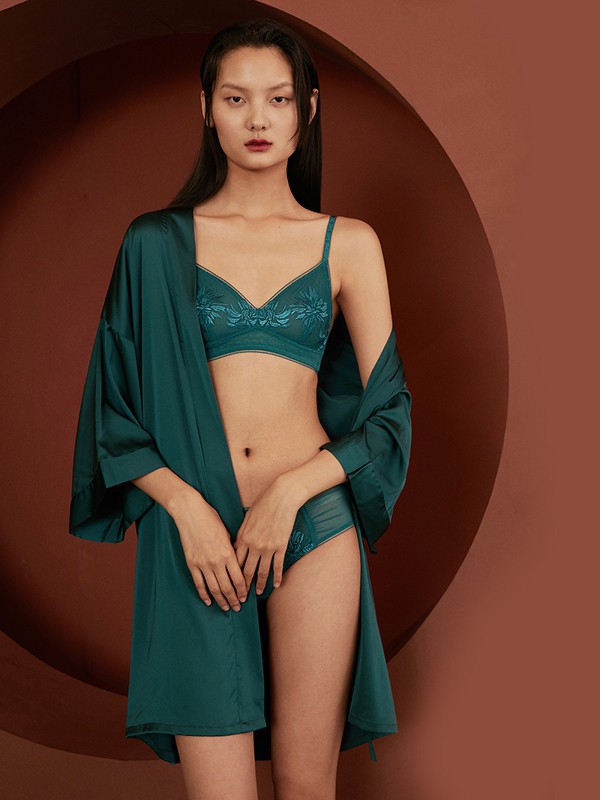 遐内衣2022春夏季绿色时尚内衣