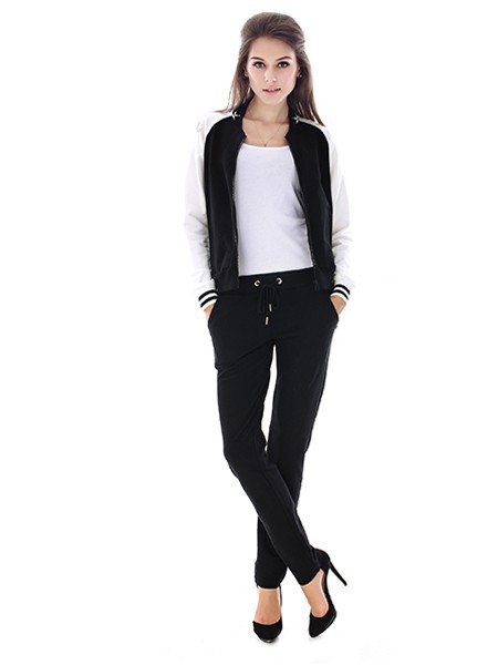 简姿女装2022春夏季白色T恤