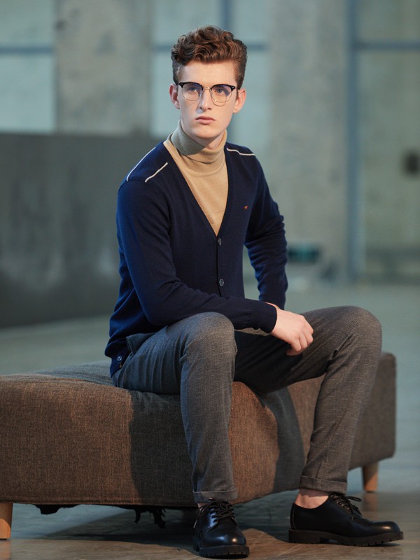 埃沃定制男装2021秋冬季灰色西装裤