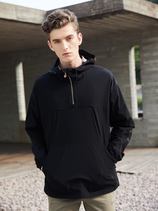 埃沃定制男装2021秋冬季黑色卫衣