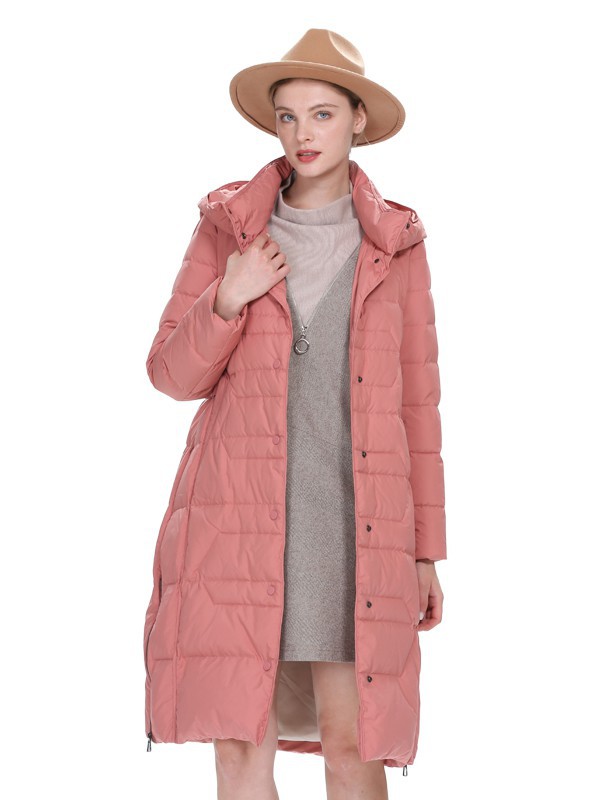 卡伊奴2021秋冬季粉色棉服