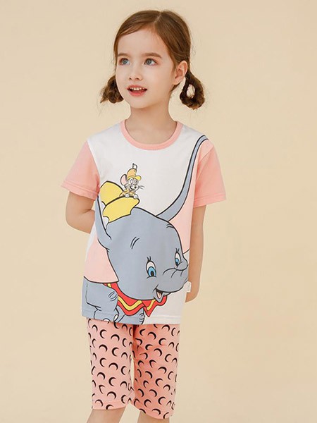 大布豆童装2022春夏季拼色T恤