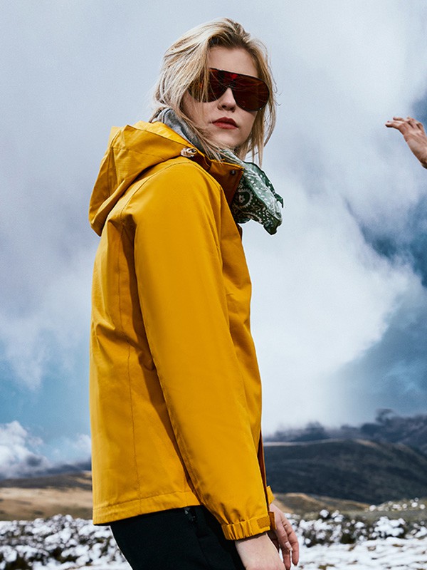 探拓运动装2022黄色外套