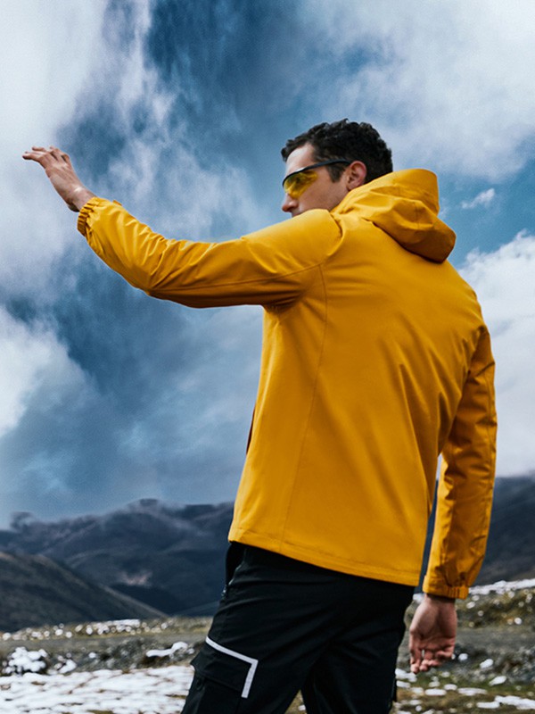 探拓运动装2022黄色卫衣