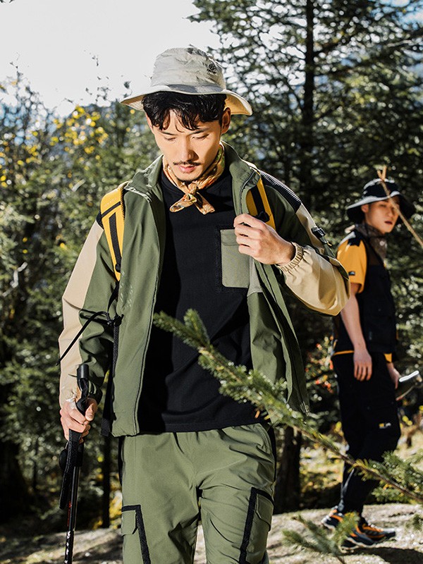 探拓运动装2022绿色长裤